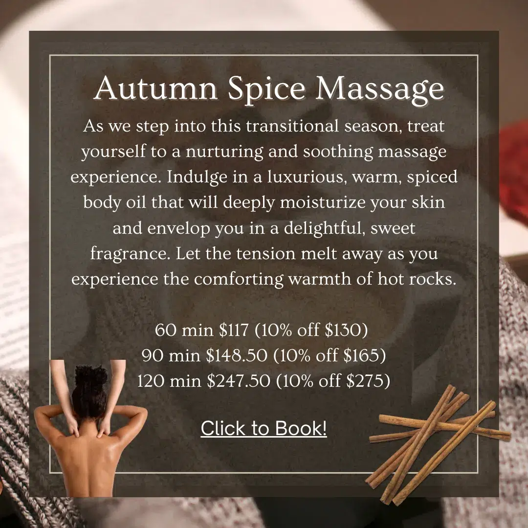 Autumn Spice Massage